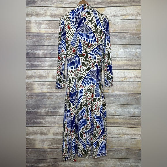 🥭FARM Rio Blue Macaw Flight Maxi Dress - Picture 6 of 12